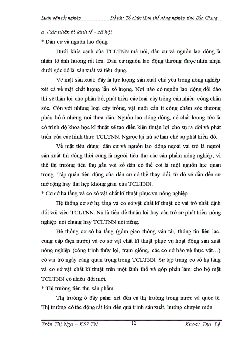 image for page Các vấn đề lí luận và thực tiễn của tổ chức lãnh thổ nông nghiệp