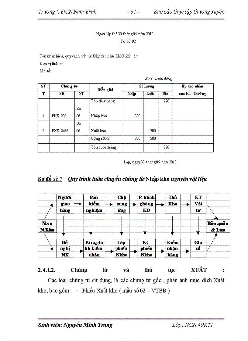 image for page Kế toán nguyên vật liệu tại công ty Cơ Khí Quang Trung