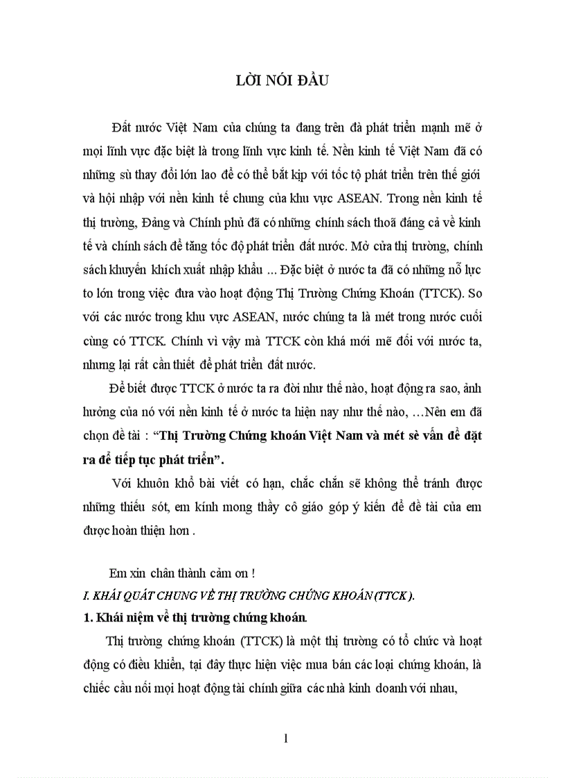 image for page Thị Trường Chứng khoán Việt Nam và một số vấn đề đặt ra để tiếp tục phát triển