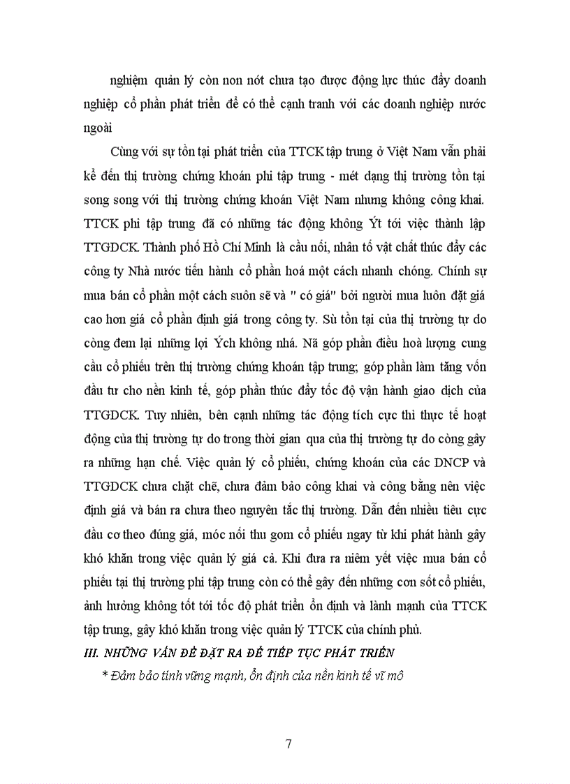 image for page Thị Trường Chứng khoán Việt Nam và một số vấn đề đặt ra để tiếp tục phát triển