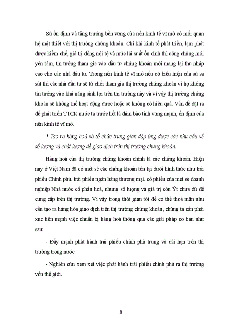 image for page Thị Trường Chứng khoán Việt Nam và một số vấn đề đặt ra để tiếp tục phát triển