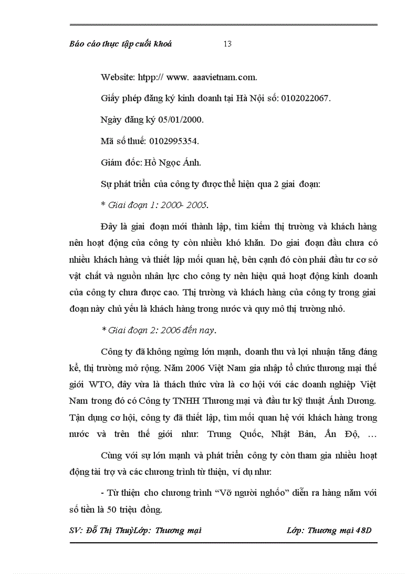 image for page Giải pháp thúc đẩy hoạt động kinh doanh của chi nhánh Hà Nội thuộc Công ty TNHH Thương mại và đầu tư kỹ thuật Ánh Dương