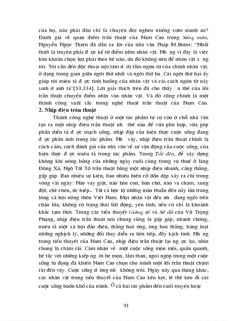 image for page Cách tiếp cận hiện thực đời sống của Nam Cao trong tiểu thuyết