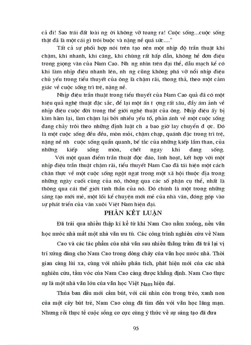 image for page Cách tiếp cận hiện thực đời sống của Nam Cao trong tiểu thuyết