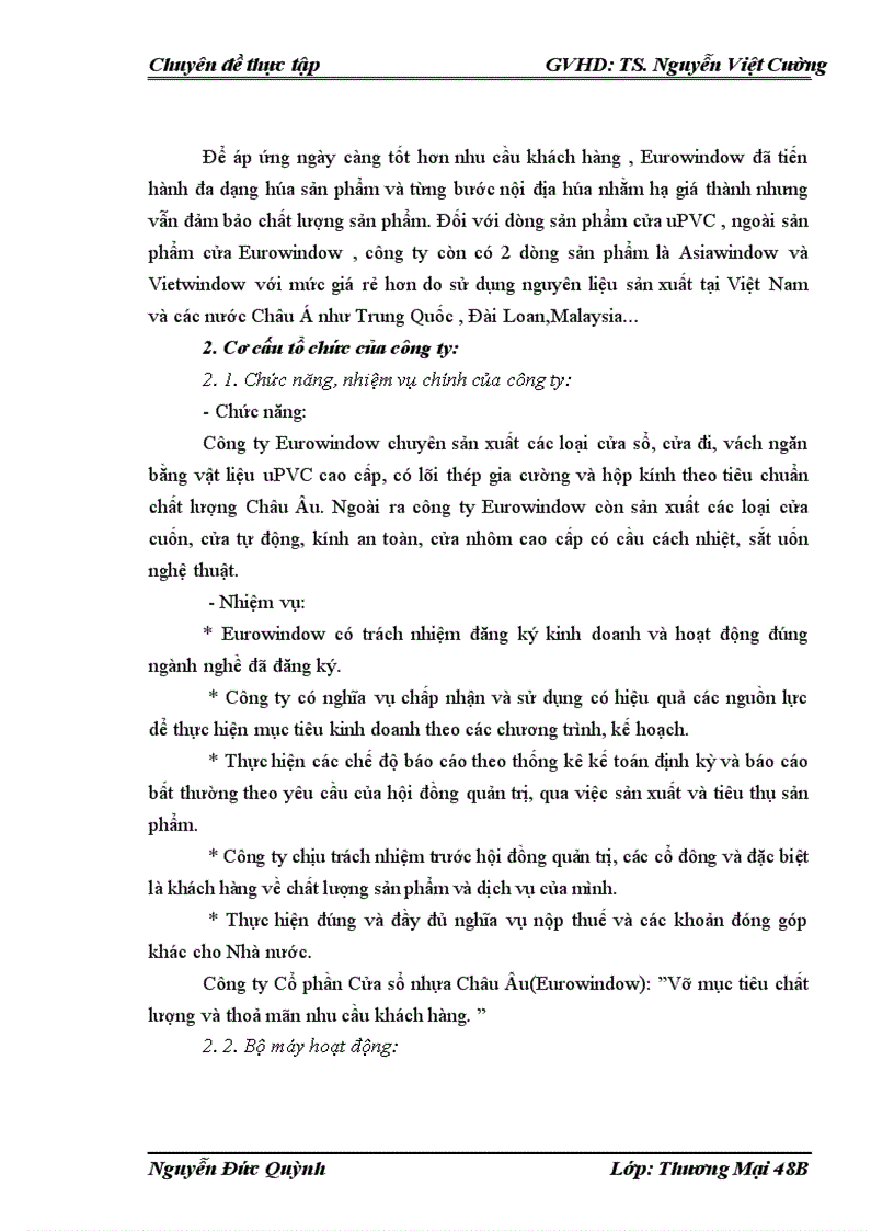 image for page Thực trạng và một số giải pháp nhằm đẩy mạnh hoạt động tiêu thụ sản phẩm của Công ty cổ phần cửa sổ nhựa châu âu EUROWINDOW