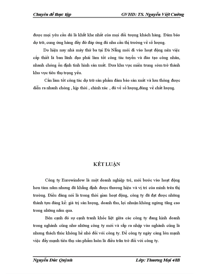 image for page Thực trạng và một số giải pháp nhằm đẩy mạnh hoạt động tiêu thụ sản phẩm của Công ty cổ phần cửa sổ nhựa châu âu EUROWINDOW