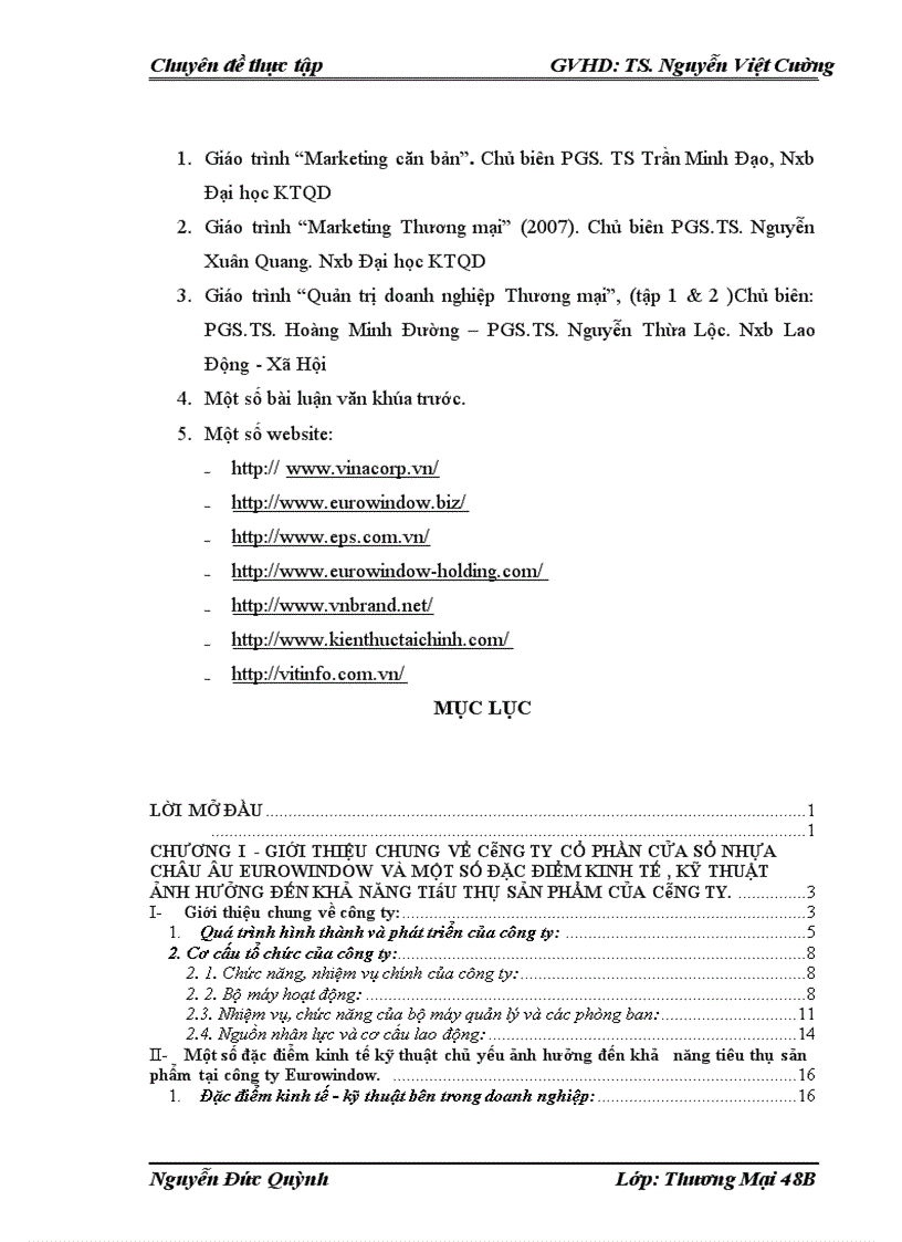 image for page Thực trạng và một số giải pháp nhằm đẩy mạnh hoạt động tiêu thụ sản phẩm của Công ty cổ phần cửa sổ nhựa châu âu EUROWINDOW