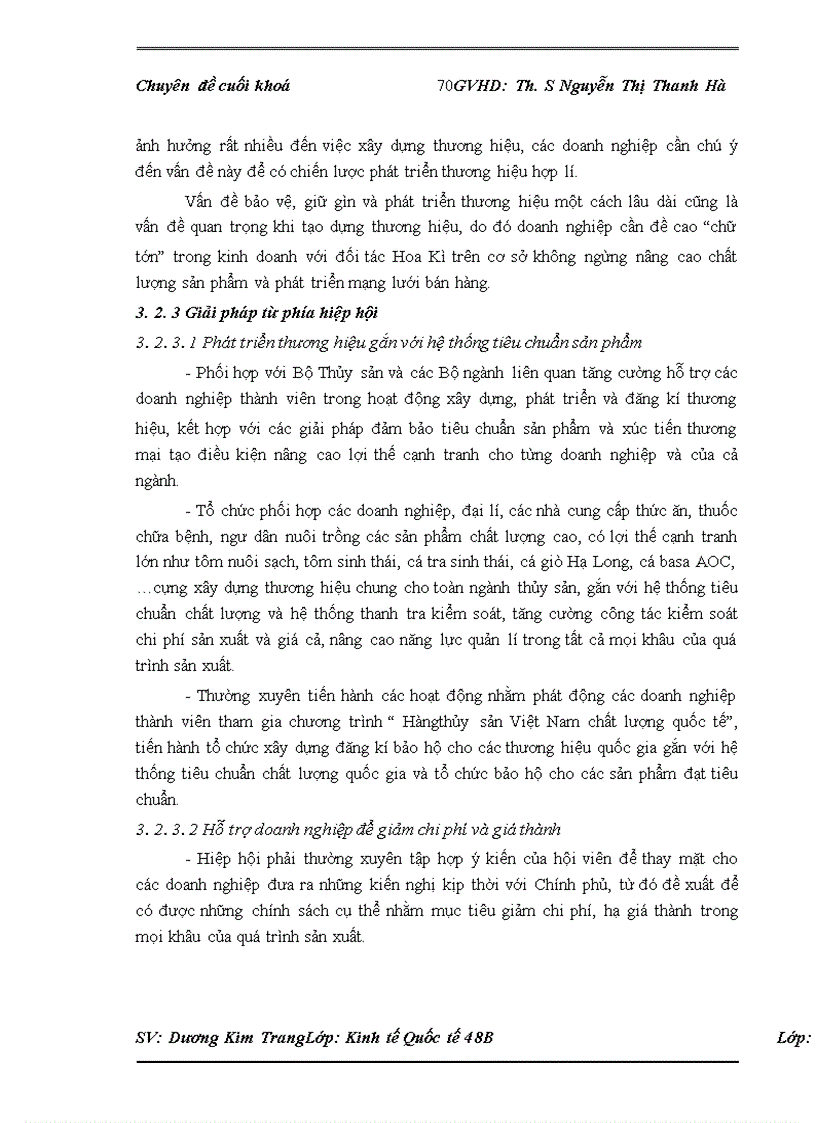 image for page Rào cản kĩ thuật của Hoa Kì đối với mặt hàng thủy sản xuất khẩu của Việt Nam. Nam