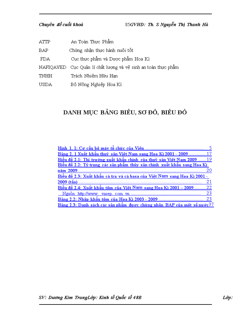 image for page Rào cản kĩ thuật của Hoa Kì đối với mặt hàng thủy sản xuất khẩu của Việt Nam. Nam