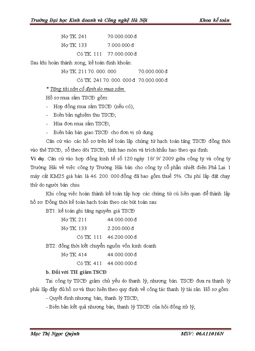 image for page Thực tế công tác kế toán tại Công Ty CP Nhiệt Điện Phả Lại