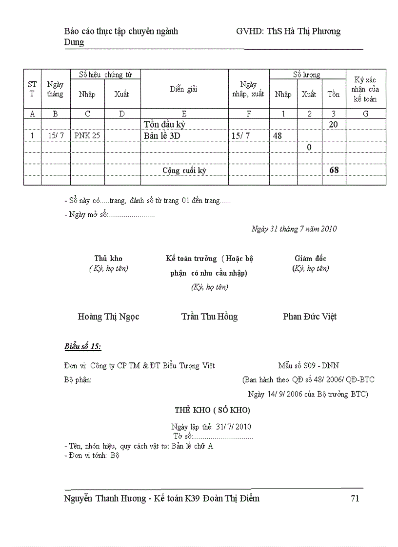 image for page Hoàn thiện Kế toán Nguyên vật liệu tại Công ty Cổ phần thương mại & đầu tư Biểu Tượng Việt