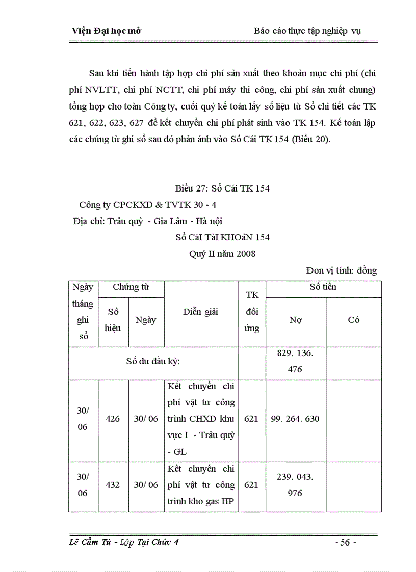 image for page Kế toán chi phí sản xuất v à tính giá thành sản phẩm t ại Công ty cổ phần c ơ kh í xây dựng và tư vấn thiết kế 30– 4