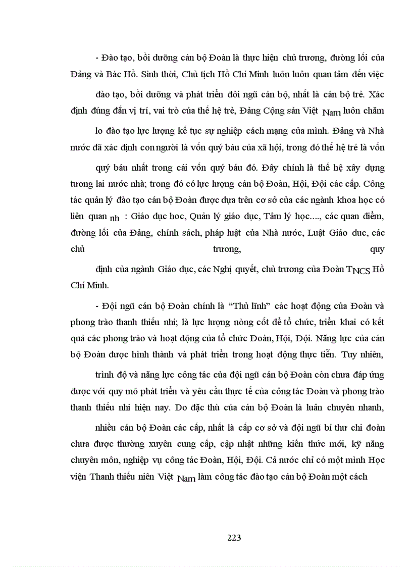 image for page Một số biện pháp cơ bản quản lý đào tạo cán bộ Đoàn TNCS Hồ Chí Minh của Học viện thanh thiếu niên Việt Nam trong giai đoạn hiện nay