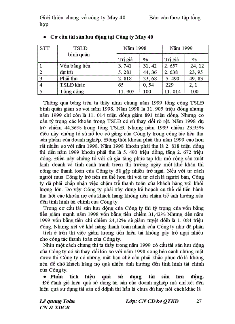 image for page Tình hình tài sản Công ty May 10