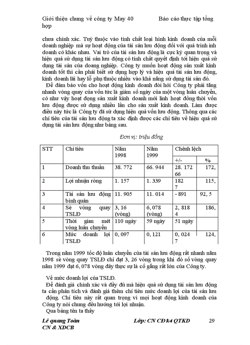 image for page Tình hình tài sản Công ty May 10