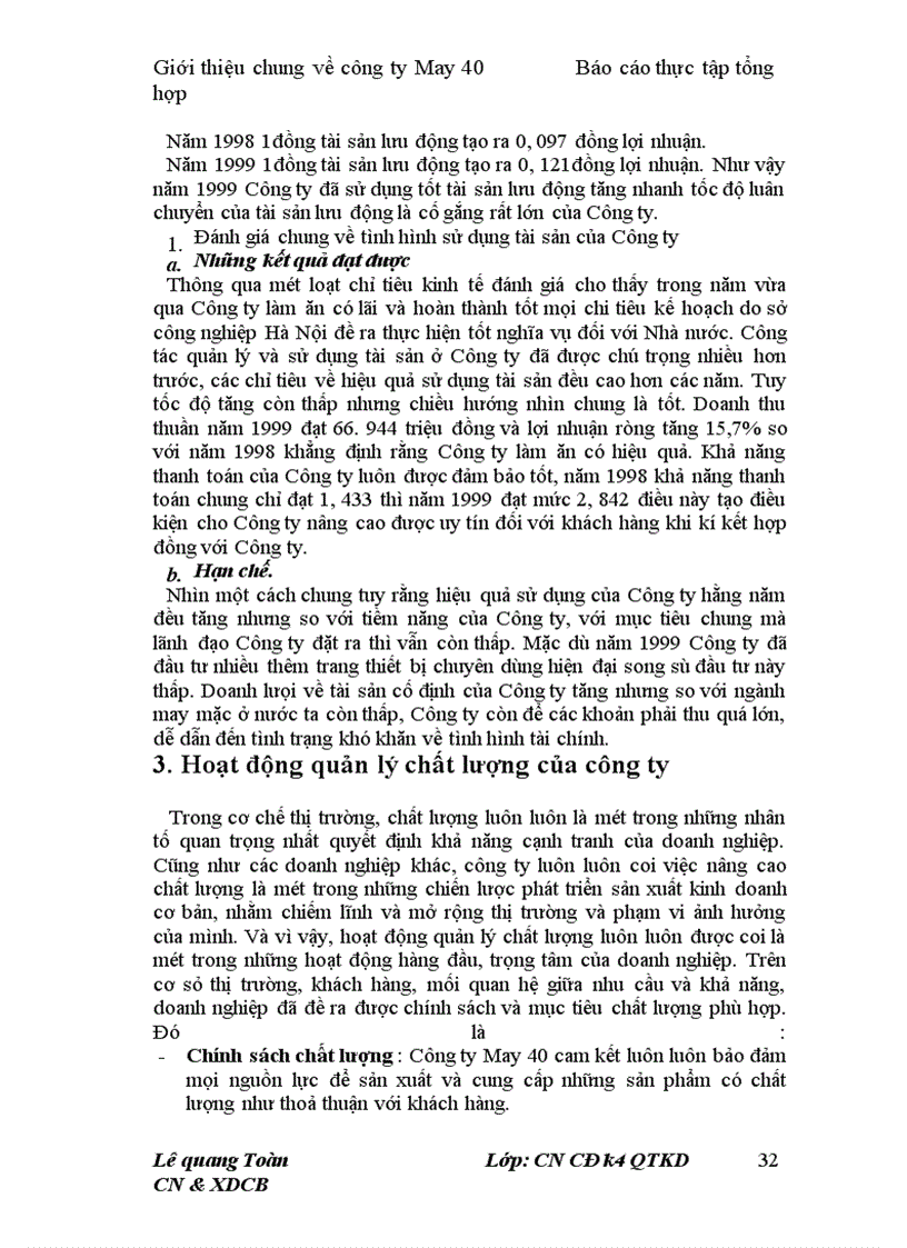 image for page Tình hình tài sản Công ty May 10