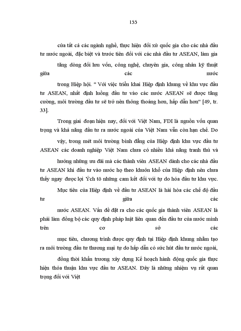 image for page Môi trường đầu tư nước ngoài ở Việt Nam - con đường đi tới khu đầu tư ASEAN (AIA)