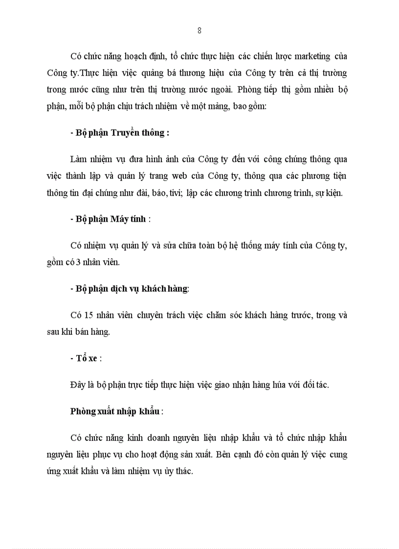 image for page Thực trạng về hoạt động giao nhận tại công ty tnhh techconvina thương vận