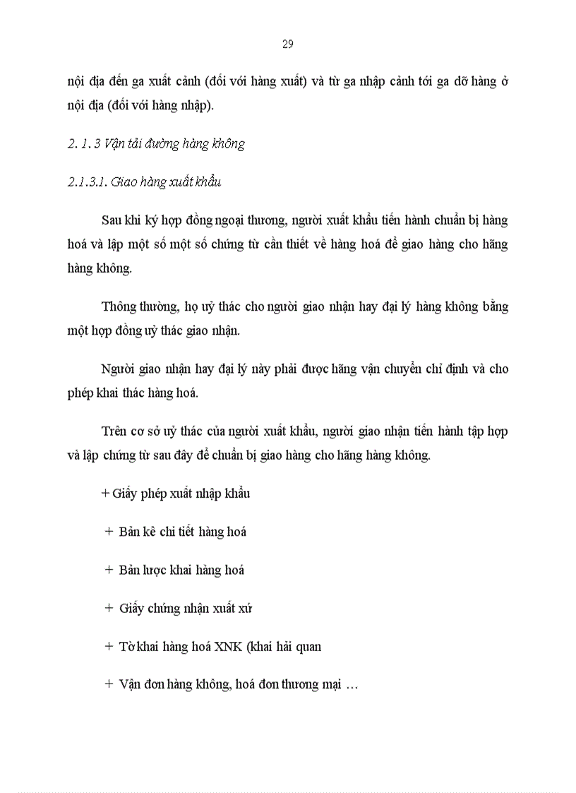 image for page Thực trạng về hoạt động giao nhận tại công ty tnhh techconvina thương vận