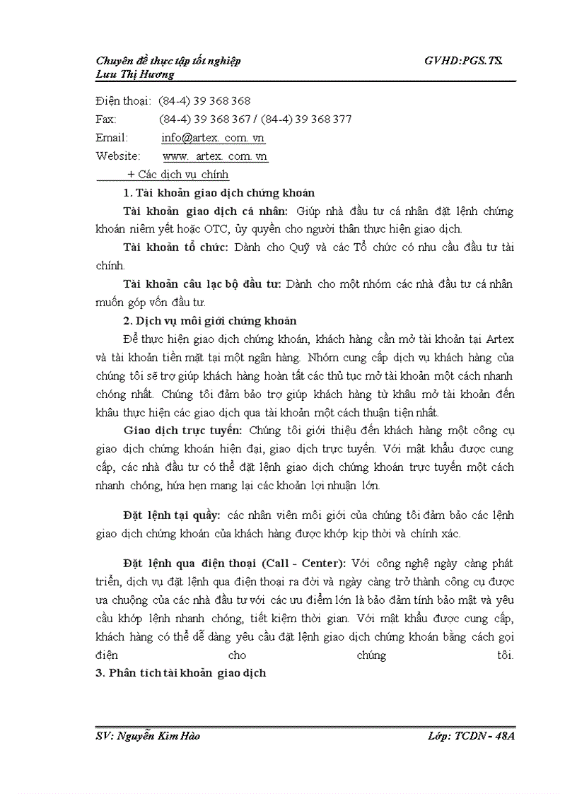 image for page Nâng cao hiệu quả hoạt động môi giới tại công ty cổ phần chứng khoán ArTex