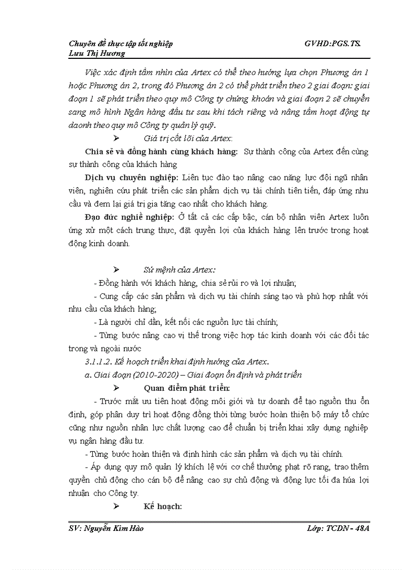 image for page Nâng cao hiệu quả hoạt động môi giới tại công ty cổ phần chứng khoán ArTex