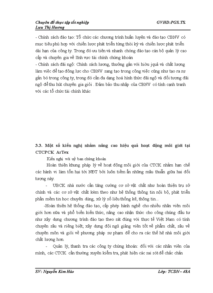 image for page Nâng cao hiệu quả hoạt động môi giới tại công ty cổ phần chứng khoán ArTex