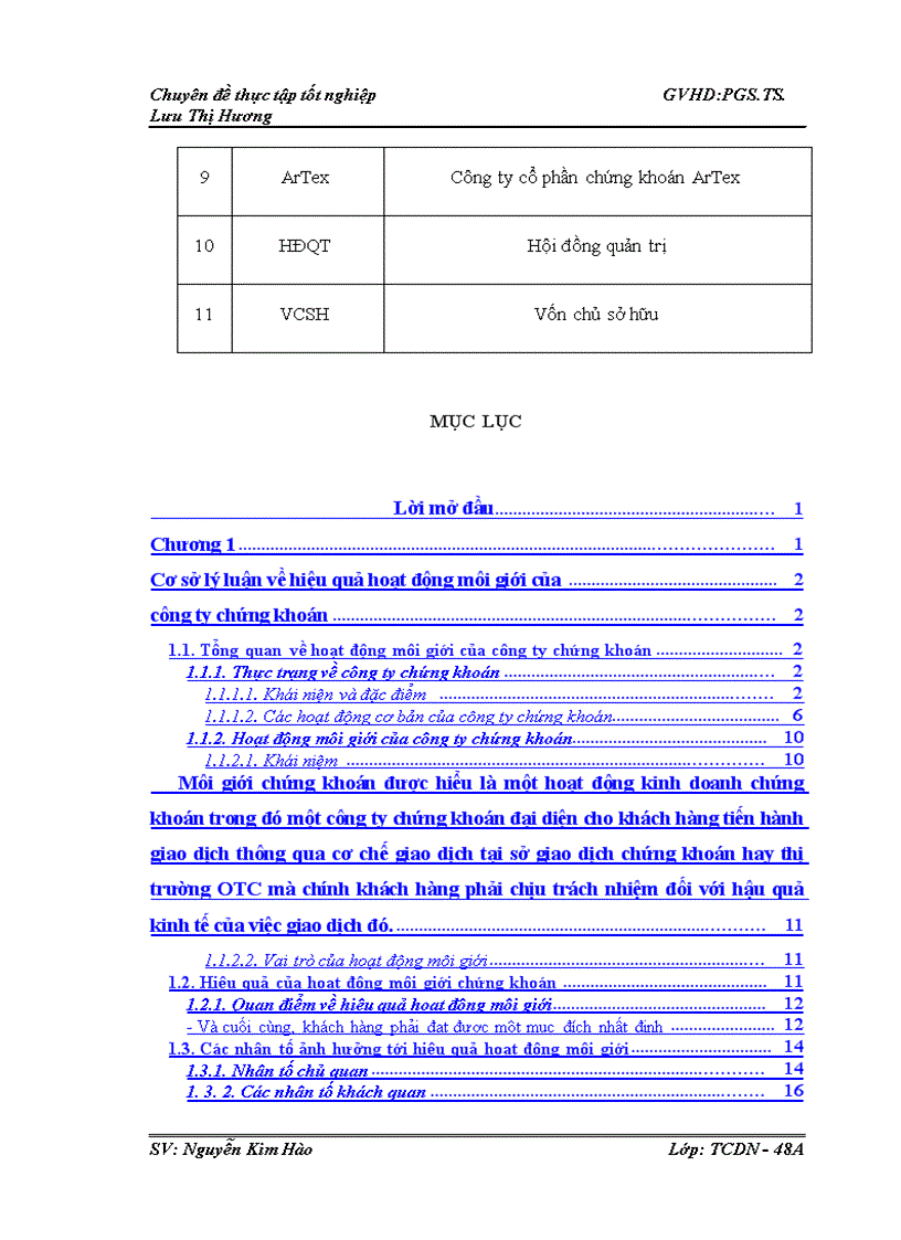 image for page Nâng cao hiệu quả hoạt động môi giới tại công ty cổ phần chứng khoán ArTex