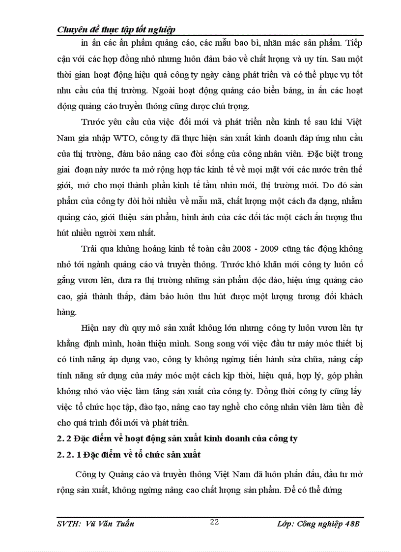 image for page Một số biện pháp nhằm nâng cao hiệu quả sản xuất kinh doanh ở Công ty TNHH Quảng cáo và truyền thông Việt Nam