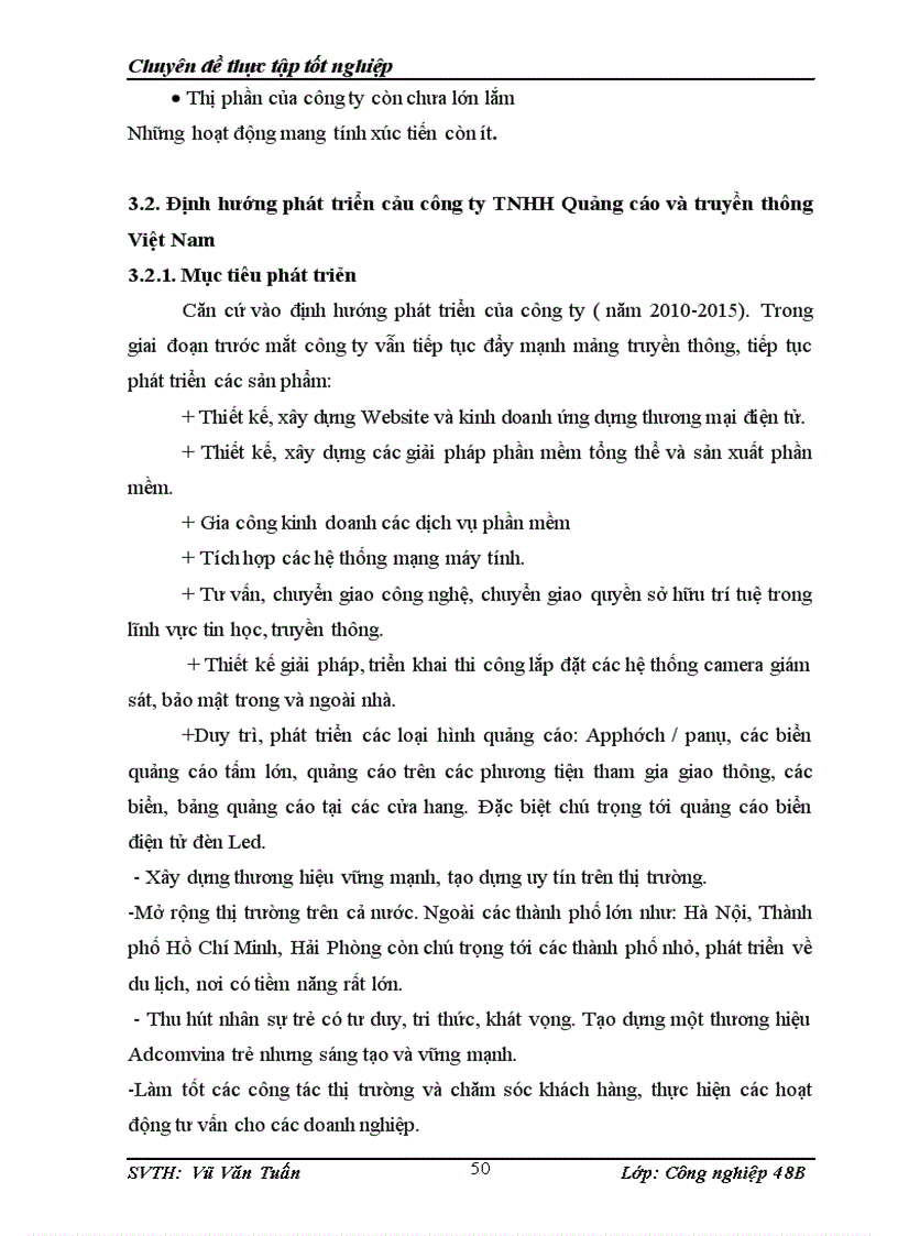 image for page Một số biện pháp nhằm nâng cao hiệu quả sản xuất kinh doanh ở Công ty TNHH Quảng cáo và truyền thông Việt Nam