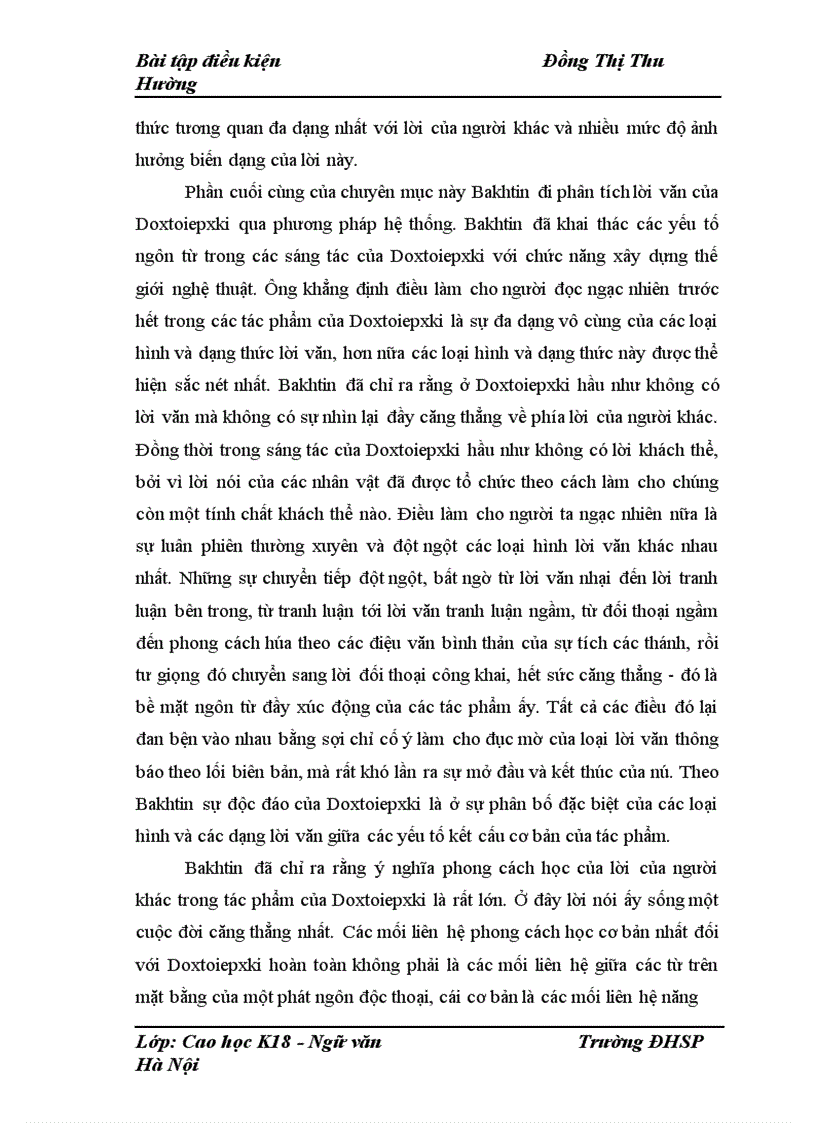 image for page Những vấn đề thi pháp của Doxtoiepxki