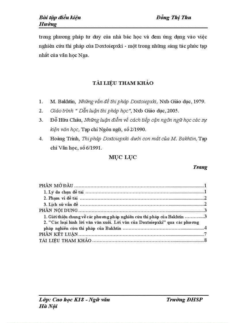 image for page Những vấn đề thi pháp của Doxtoiepxki