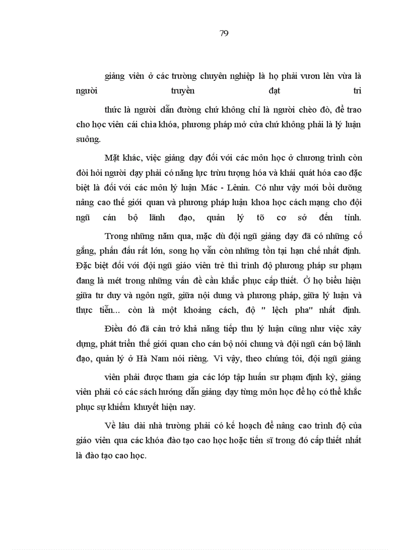image for page Vấn đề bồi dưỡng thế giới quan duy vật biện chứng cho học viên ở Trường Chính trị Hà Nam