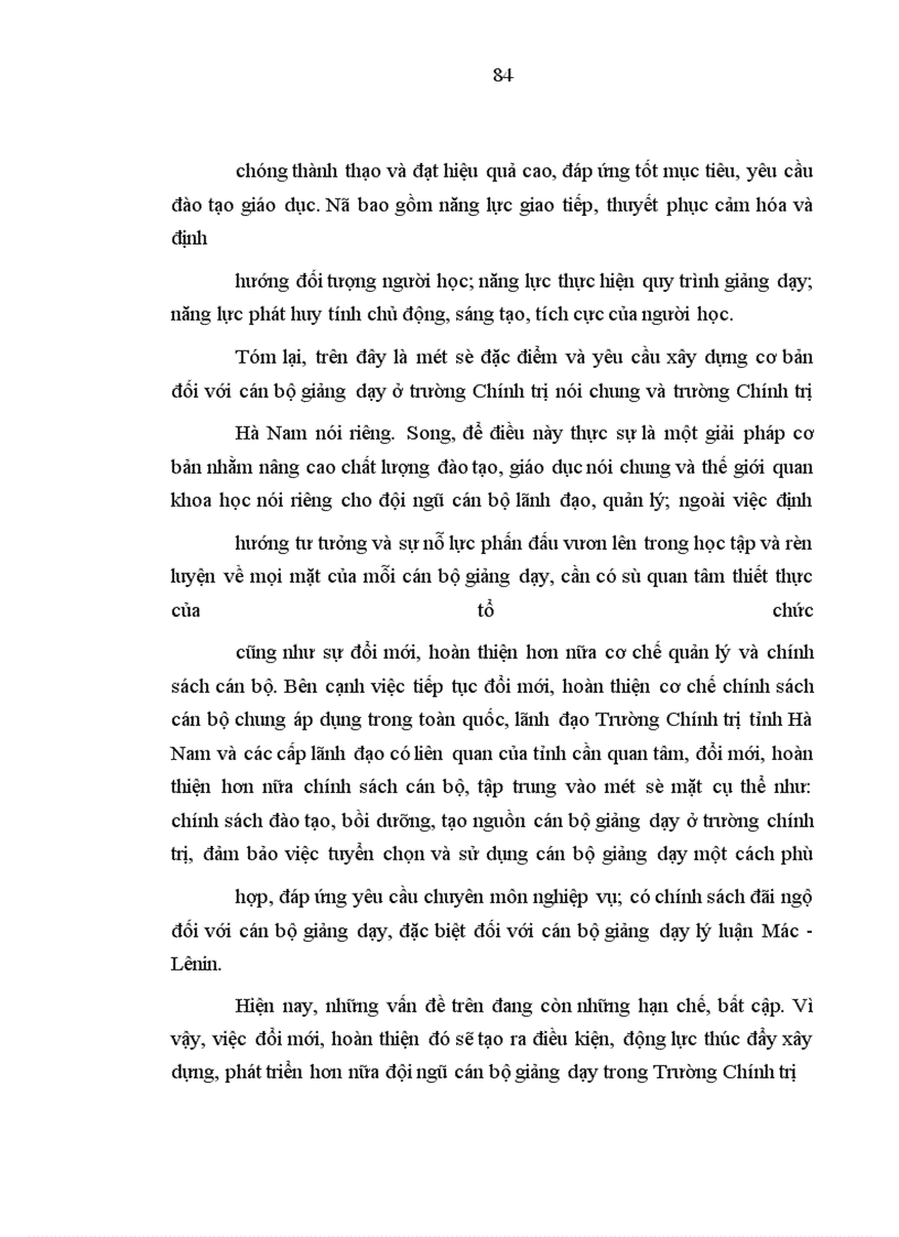 image for page Vấn đề bồi dưỡng thế giới quan duy vật biện chứng cho học viên ở Trường Chính trị Hà Nam