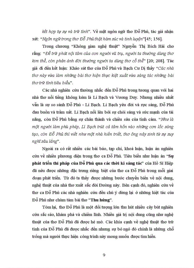 image for page Thể tài thơ trữ tỡnh cận thể của Đỗ Phủ