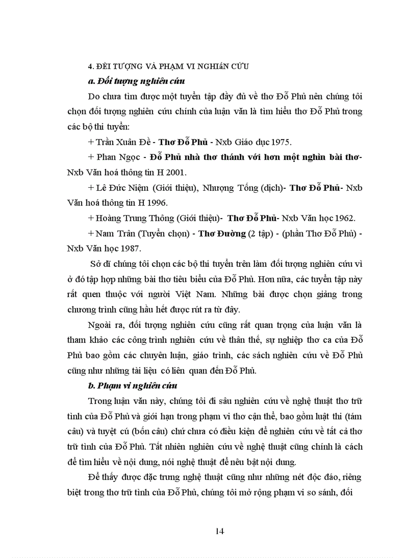 image for page Thể tài thơ trữ tỡnh cận thể của Đỗ Phủ