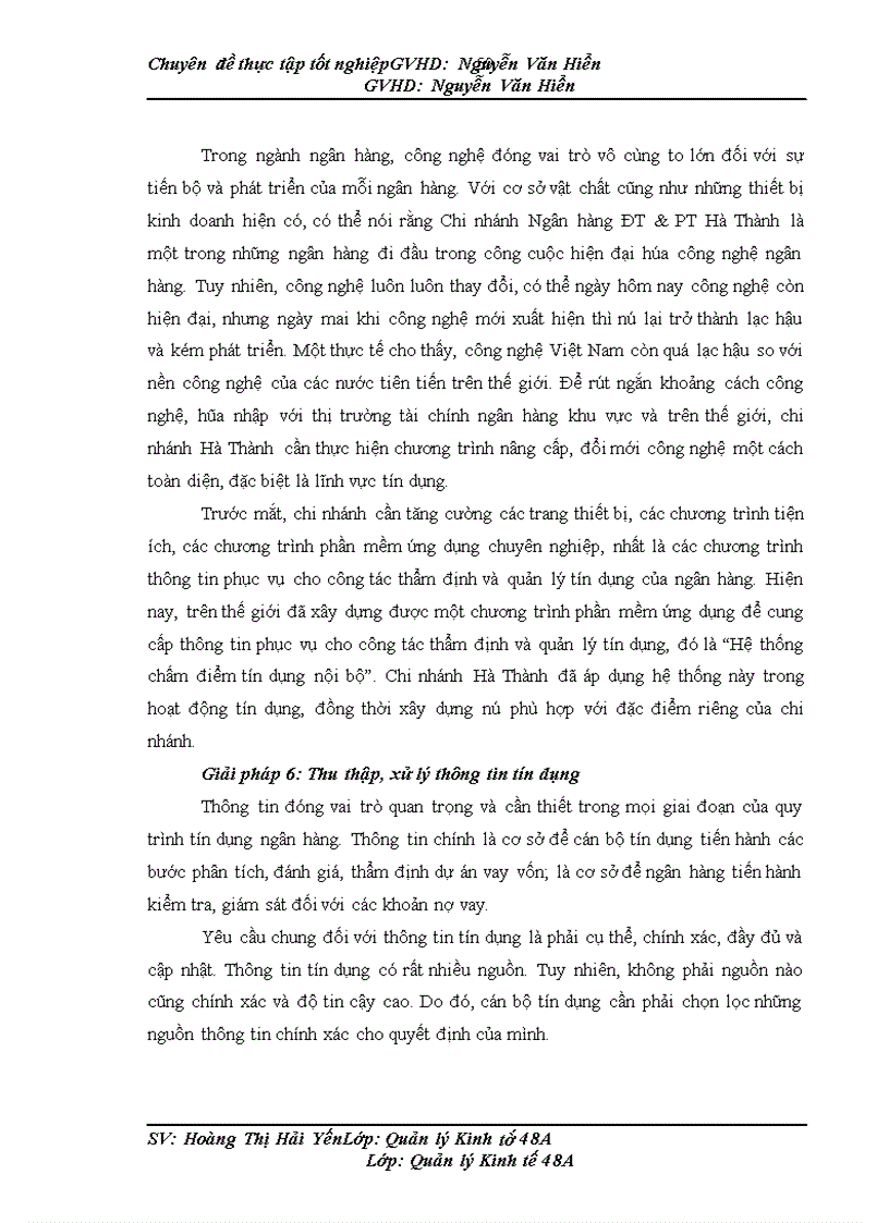 image for page Một số giải pháp nhằm nâng cao chất lượng hoạt động tín dụng tại Chi nhánh Ngân hàng Đầu tư và Phát triển Hà Thành