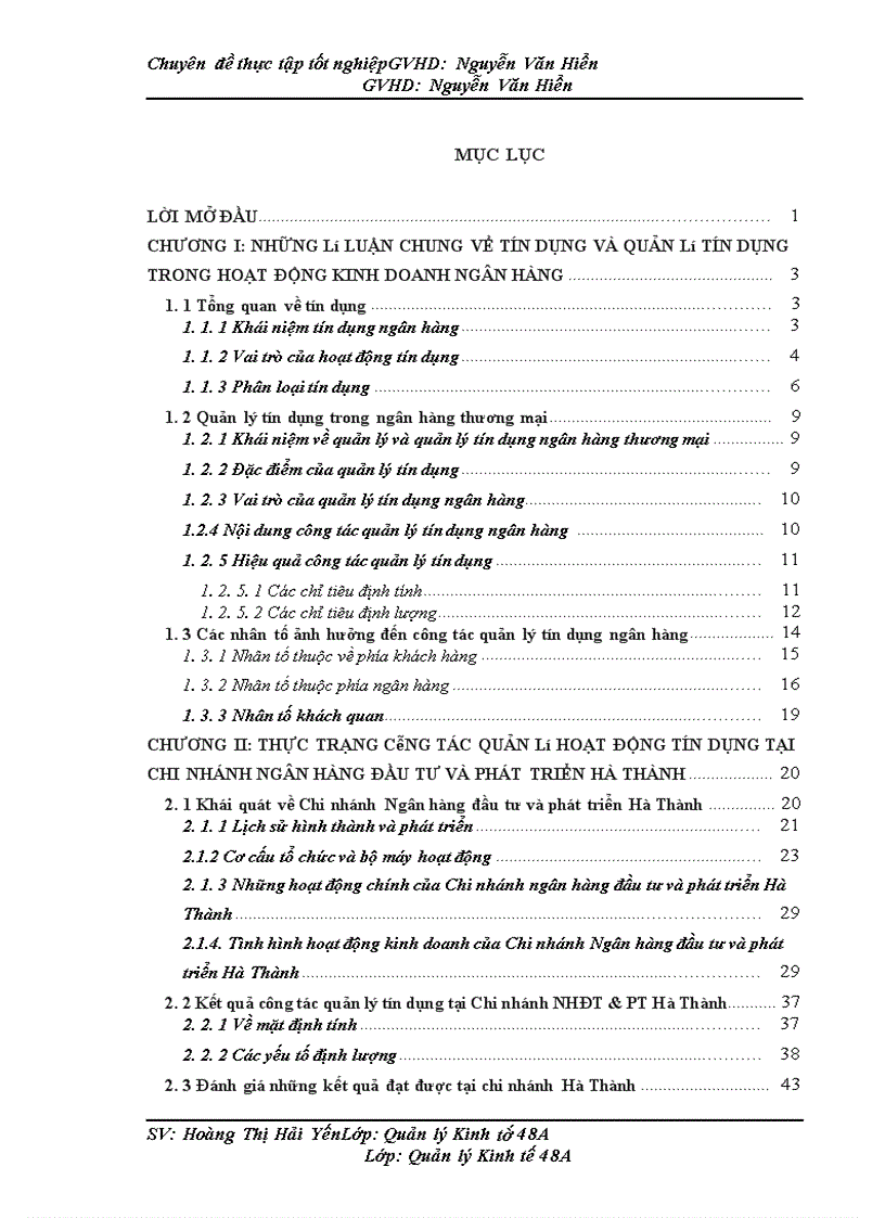 image for page Một số giải pháp nhằm nâng cao chất lượng hoạt động tín dụng tại Chi nhánh Ngân hàng Đầu tư và Phát triển Hà Thành