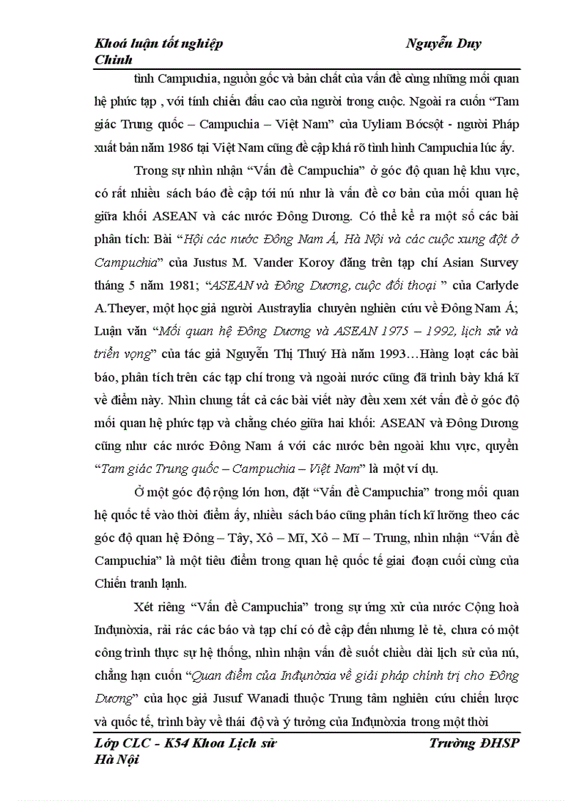 image for page Mối quan hệ Đông Dương và ASEAN 1975 – 1992, lịch sử và triển vọng