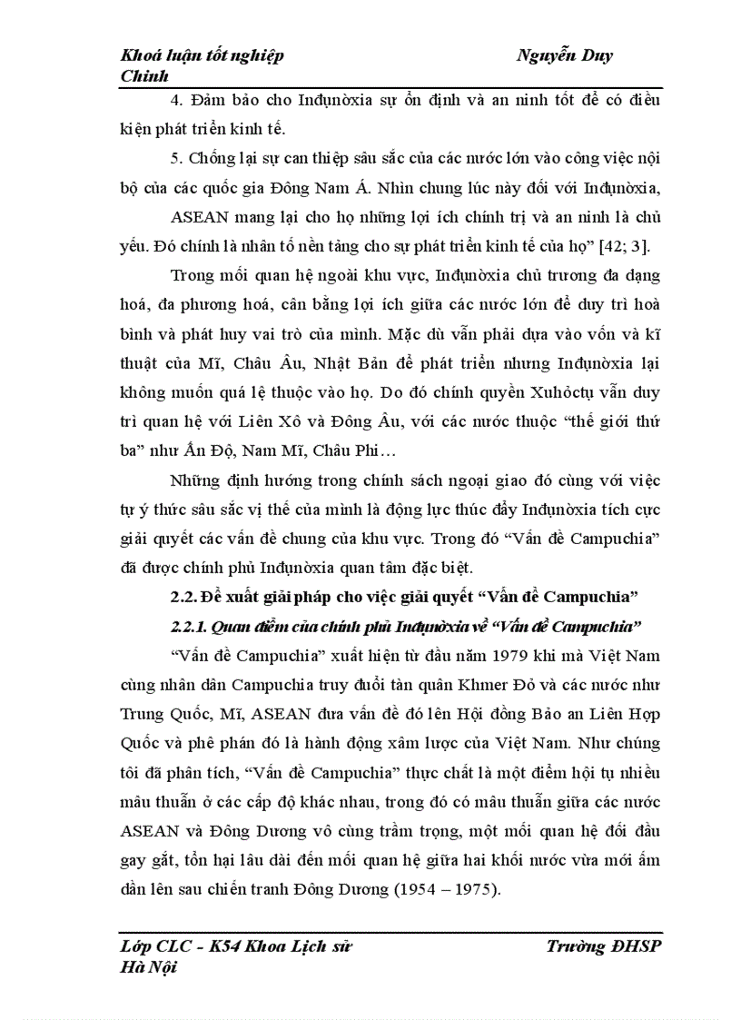 image for page Mối quan hệ Đông Dương và ASEAN 1975 – 1992, lịch sử và triển vọng