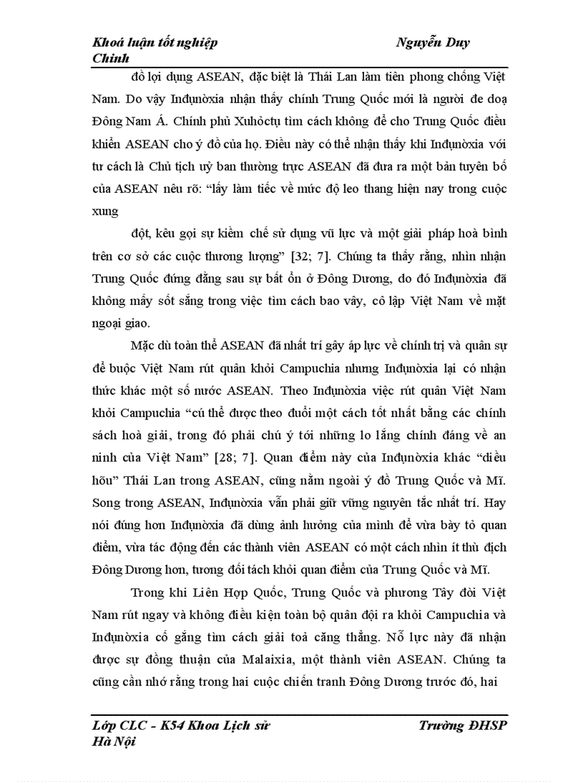 image for page Mối quan hệ Đông Dương và ASEAN 1975 – 1992, lịch sử và triển vọng