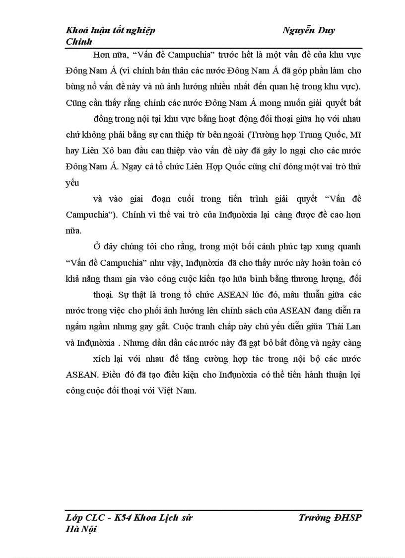 image for page Mối quan hệ Đông Dương và ASEAN 1975 – 1992, lịch sử và triển vọng