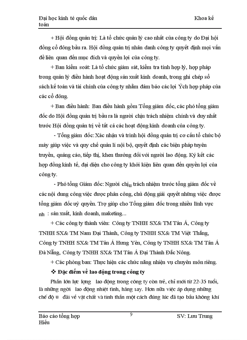 image for page Thực tế tổ chức công tác kế toán tại Công ty đầu tư và phát triển cổ phần Tân á Đại Thành