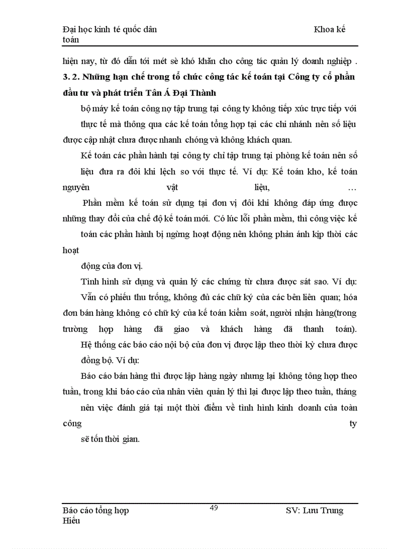 image for page Thực tế tổ chức công tác kế toán tại Công ty đầu tư và phát triển cổ phần Tân á Đại Thành