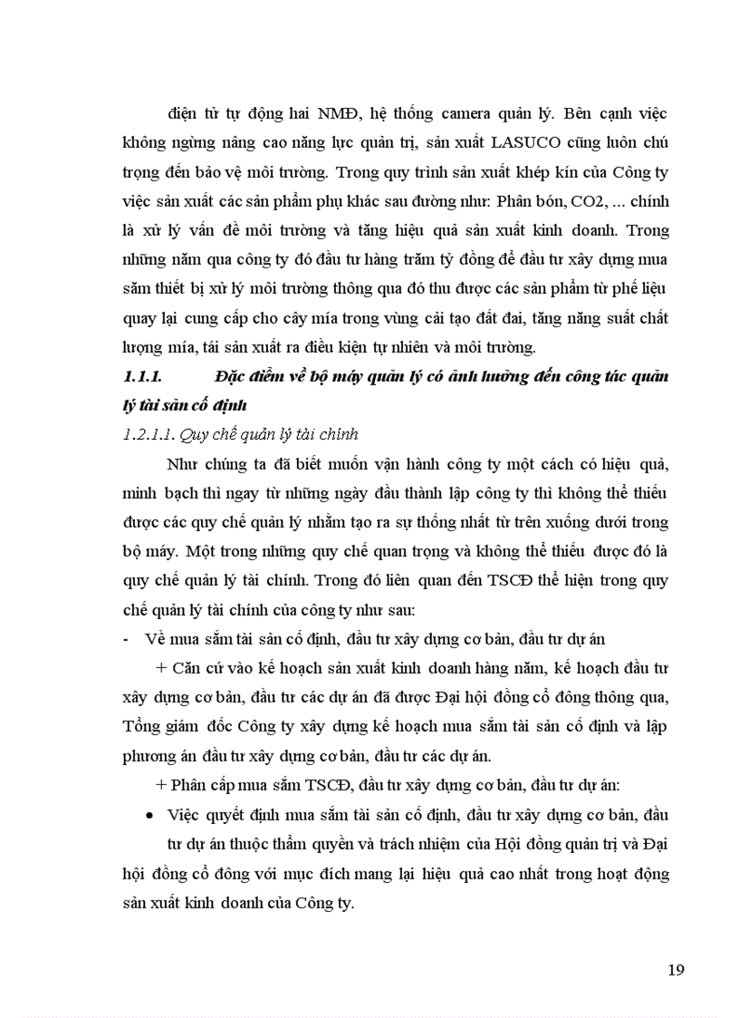 image for page Hoàn thiện công tác kế toán tài sản cố định hữu hình tại Công ty cổ phần mía đường Lam Sơn
