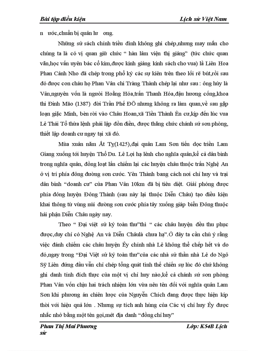image for page Tìm hiểu về dòng họ Phan trên đất Đông Thành (Yên Thành- Nghệ An) từ thế kỉ XV đến thế kỉ XX