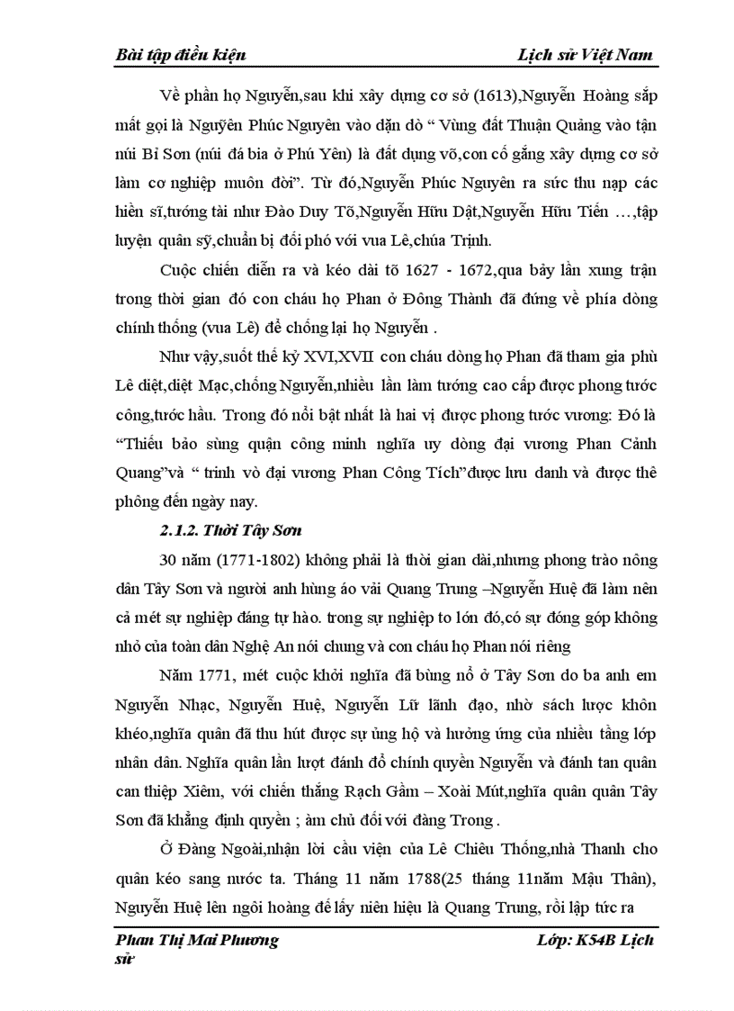 image for page Tìm hiểu về dòng họ Phan trên đất Đông Thành (Yên Thành- Nghệ An) từ thế kỉ XV đến thế kỉ XX