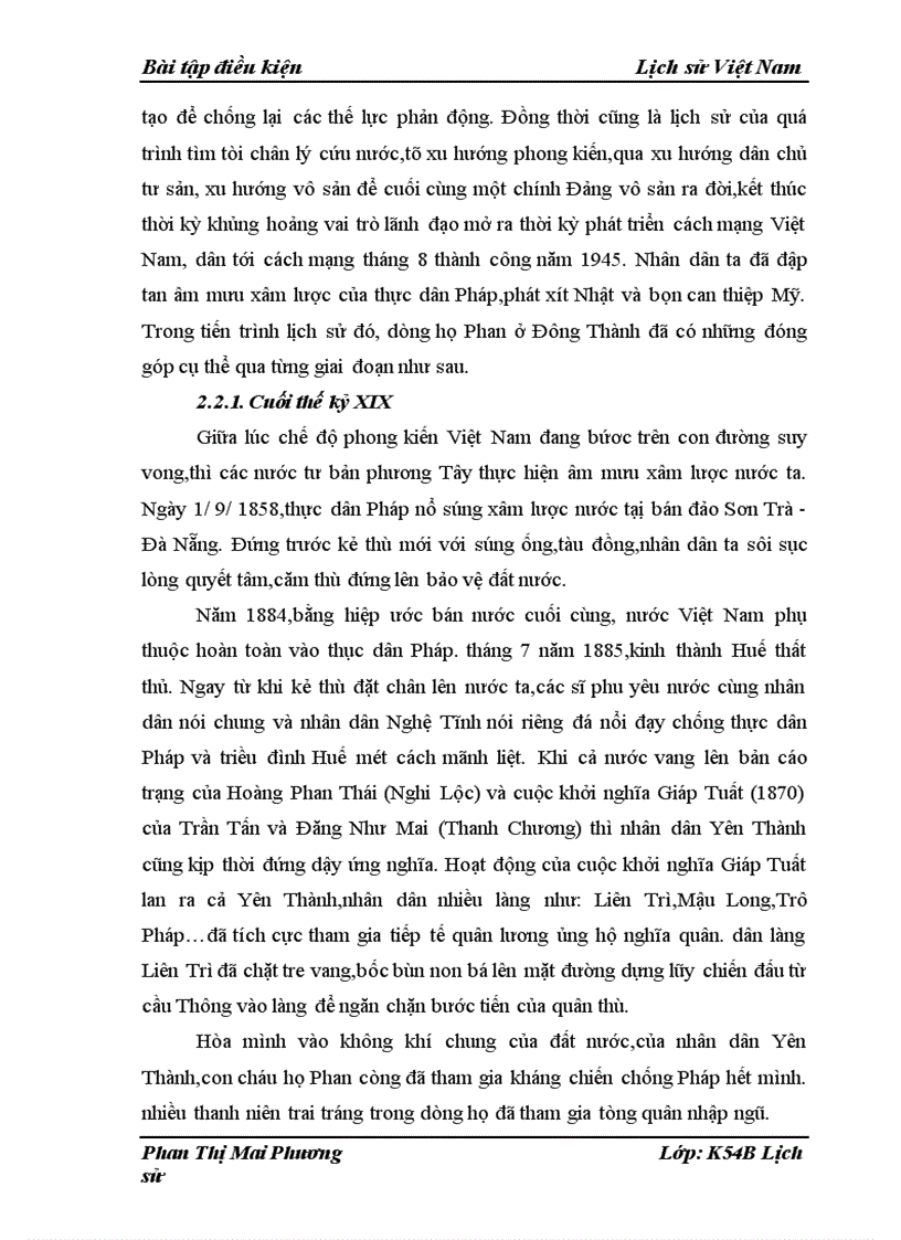 image for page Tìm hiểu về dòng họ Phan trên đất Đông Thành (Yên Thành- Nghệ An) từ thế kỉ XV đến thế kỉ XX