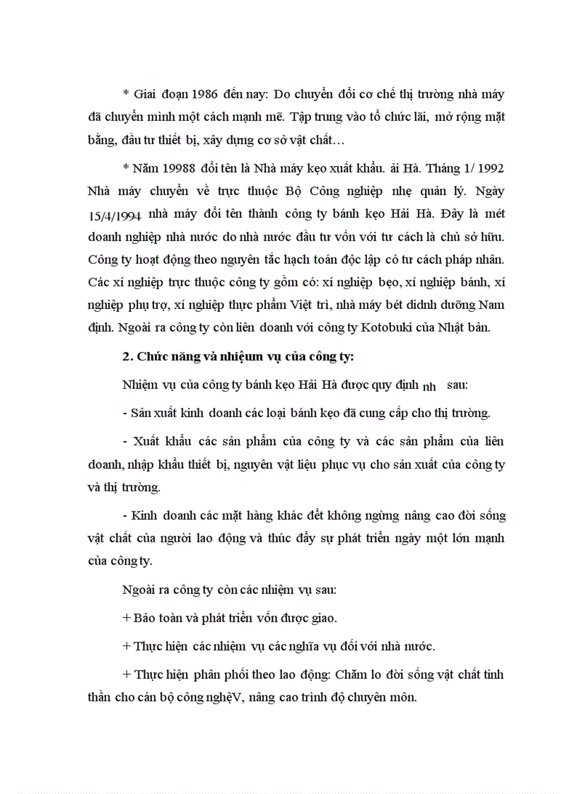 image for page Sự hình thành và phát triển - thực trạng hoạt động kinh doanh của công ty