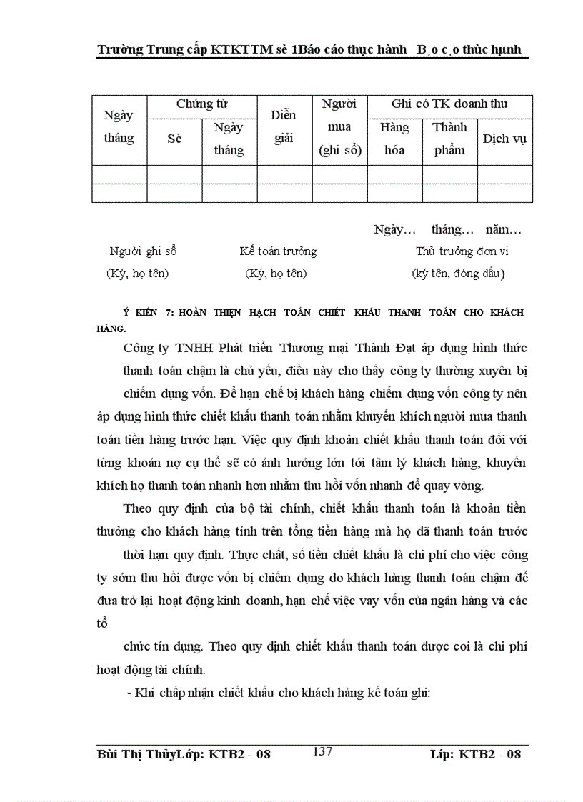 image for page Hoàn thiện kế toán bán hàng và xác định kết quả kinh doanh ở công ty TNHH PTTM Thành Đạt