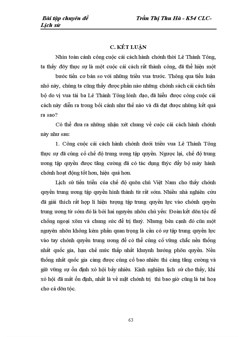 image for page Bối cảnh lịch sử trước cải cách hành chính của Lê Thánh Tông và con người Lê Thánh Tông